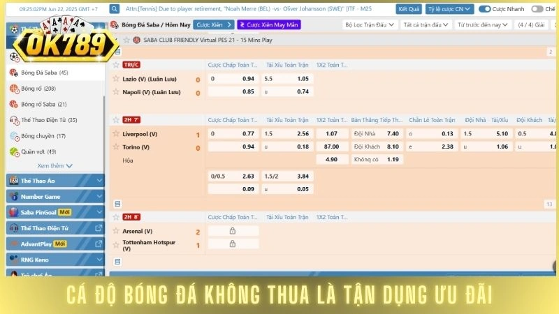 Cách cá độ bóng đá không thua là tận dụng ưu đãi tăng cơ hội