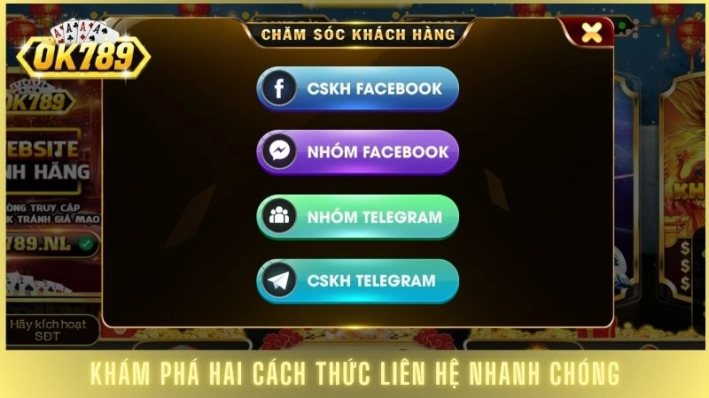 Khám phá hai cách thức liên hệ nhanh chóng